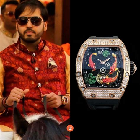 richard mille ambani watch|anant ambani watch.